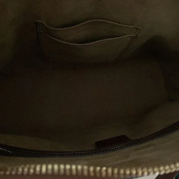 Auth GUCCI Monogram tote made in Italy - Picture 13 of 16